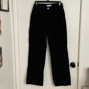 Mango Women's Black Straight Leg Jeans
